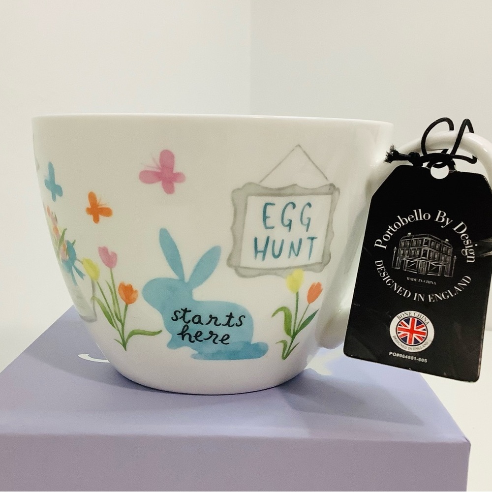 Portobello By Design , Bone China, “Found Me”  Mug,, ☕️ Brand New